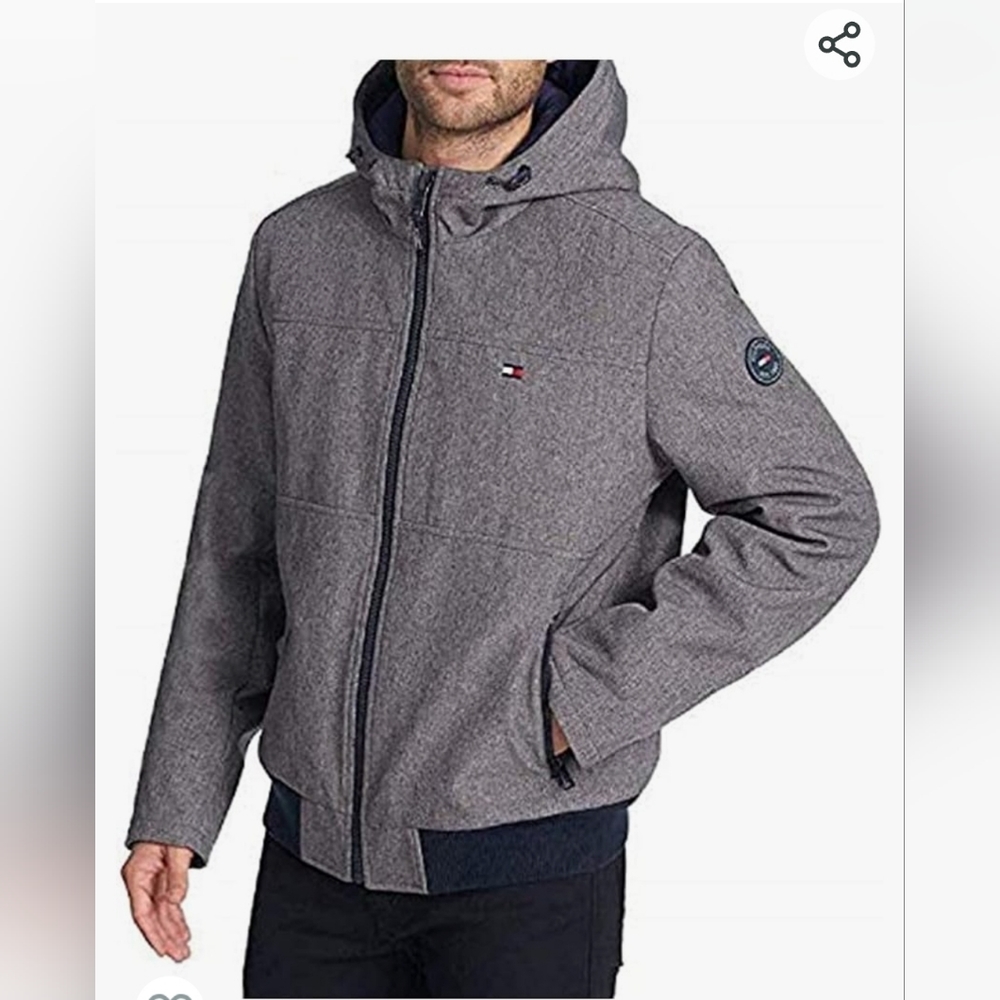 Tommy Hilfiger Soft Shell Bomber Jacket - image 1